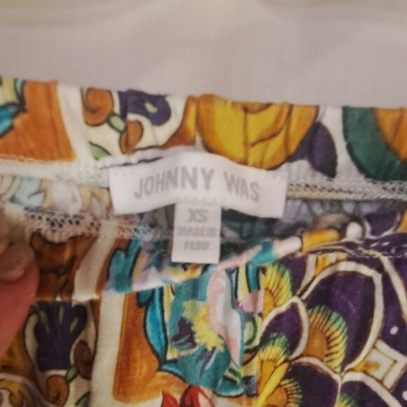 Johnny Was two piece pj pant set - Picture 4 of 4